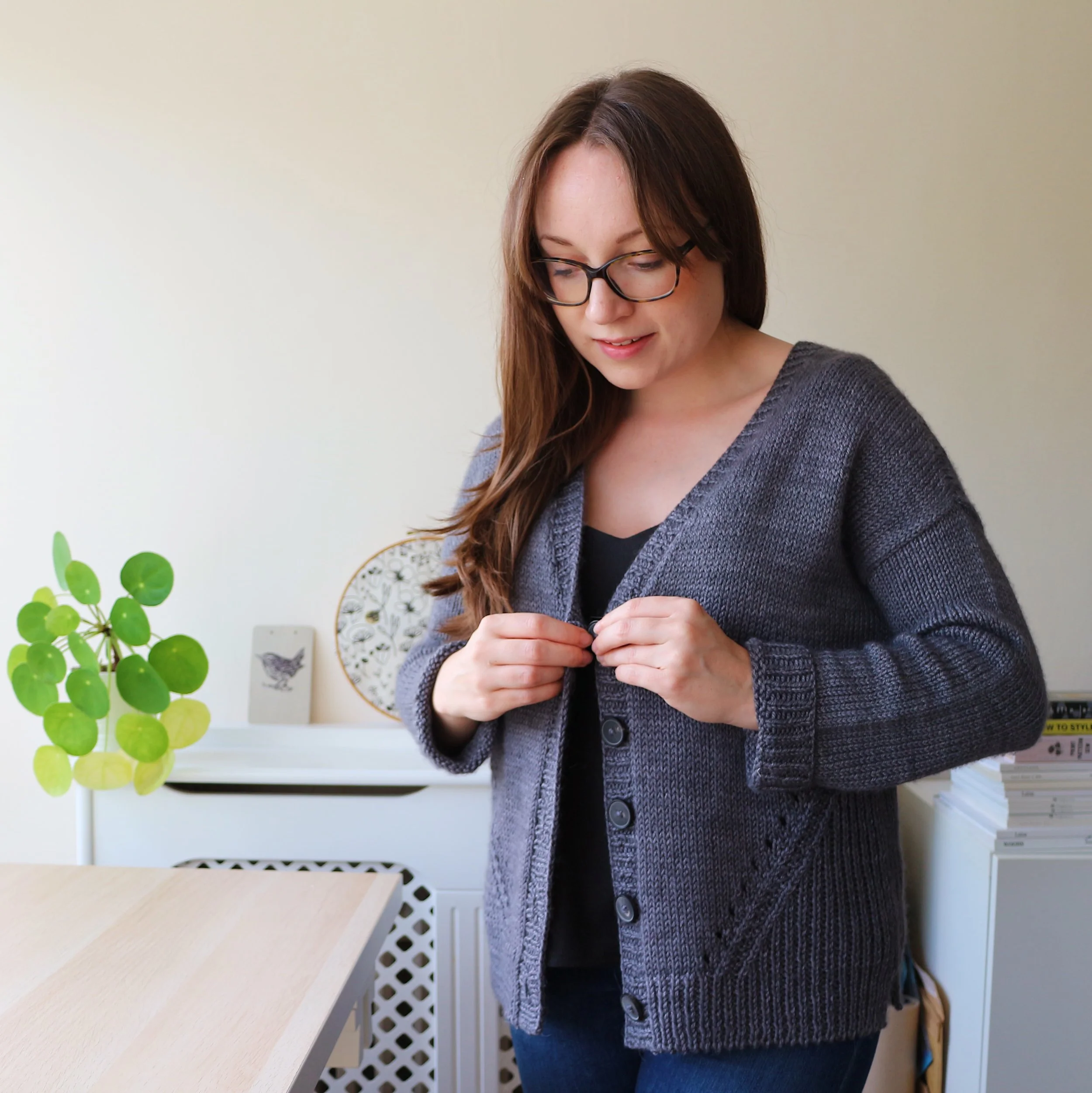 Handmade Wardrobe | Brooklyn Tweed Truss Cardigan — Alex Collins